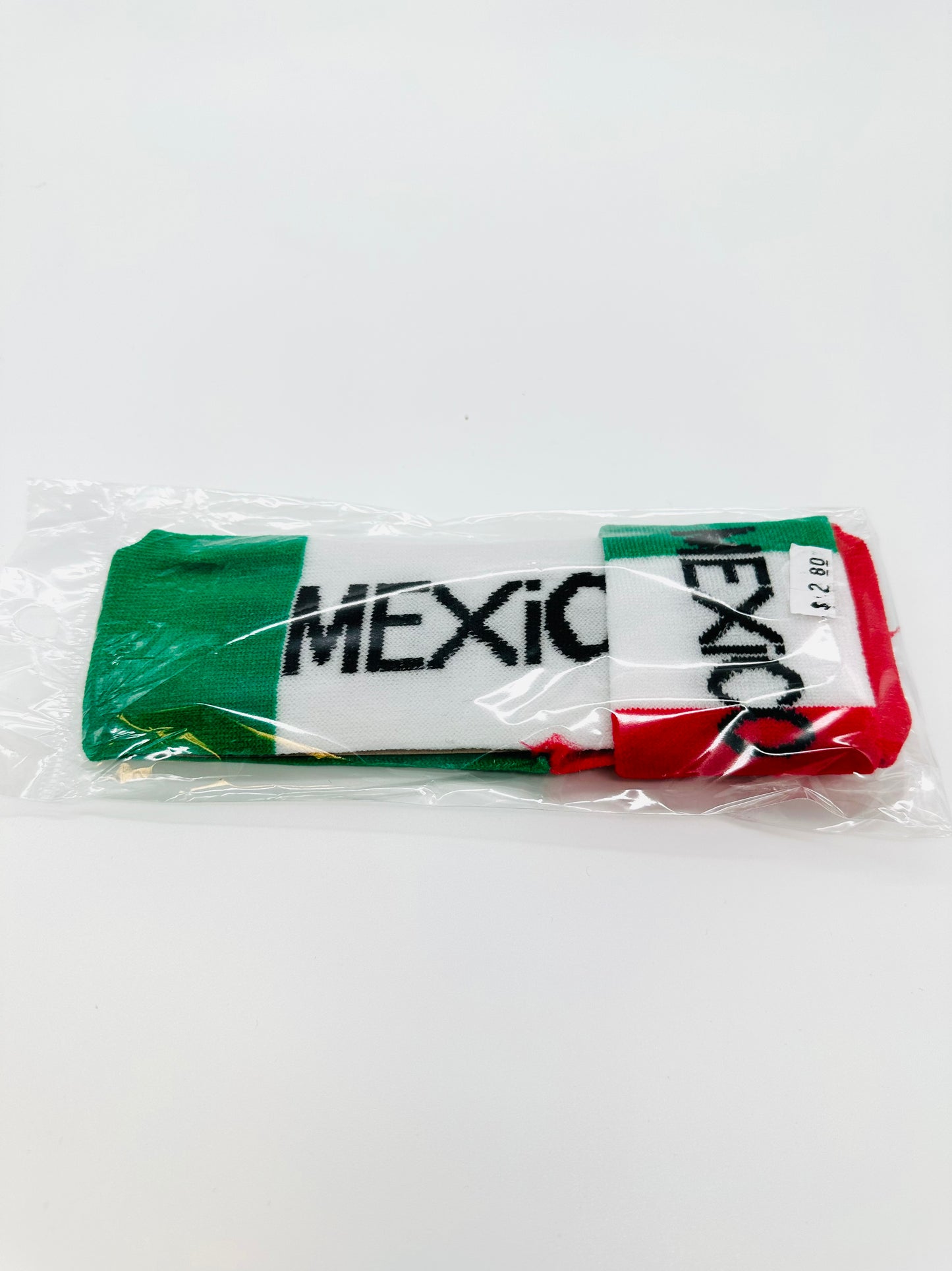 MEXICO FLAG HEADBAND AND BRAZALETE - DIADEMA DE LA BANDERA DE MÉXICO Y BRAZALETE