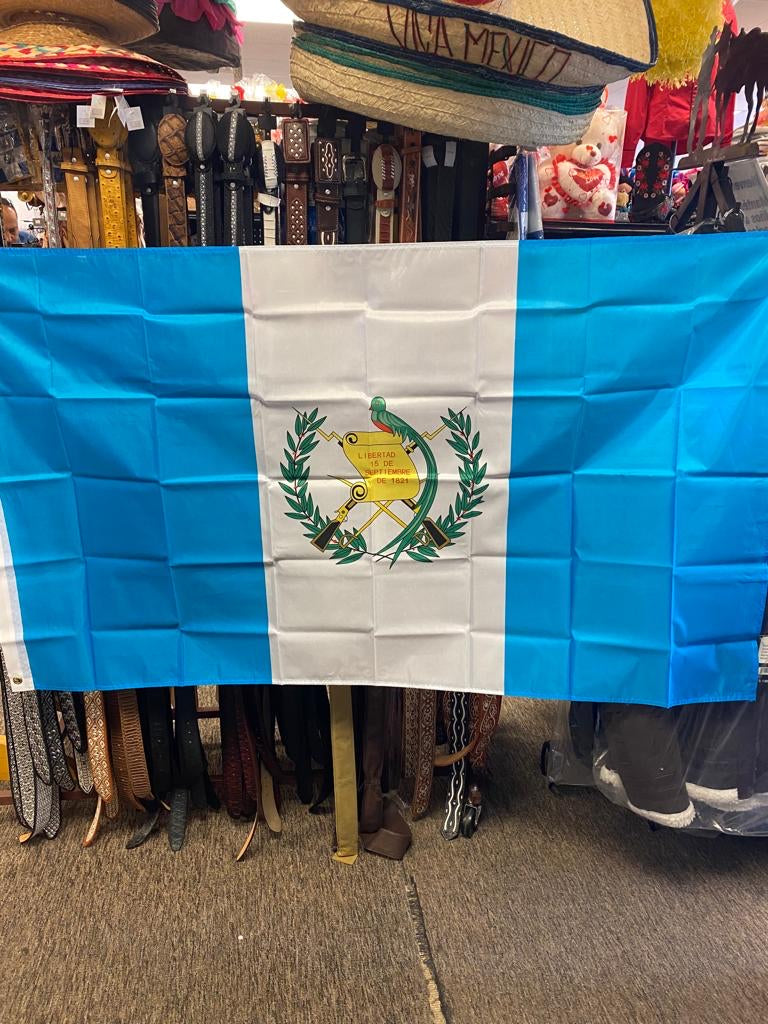 GUATEMALA FLAG 3x5ft - BANDERA DE GUATEMALA 3x5ft
