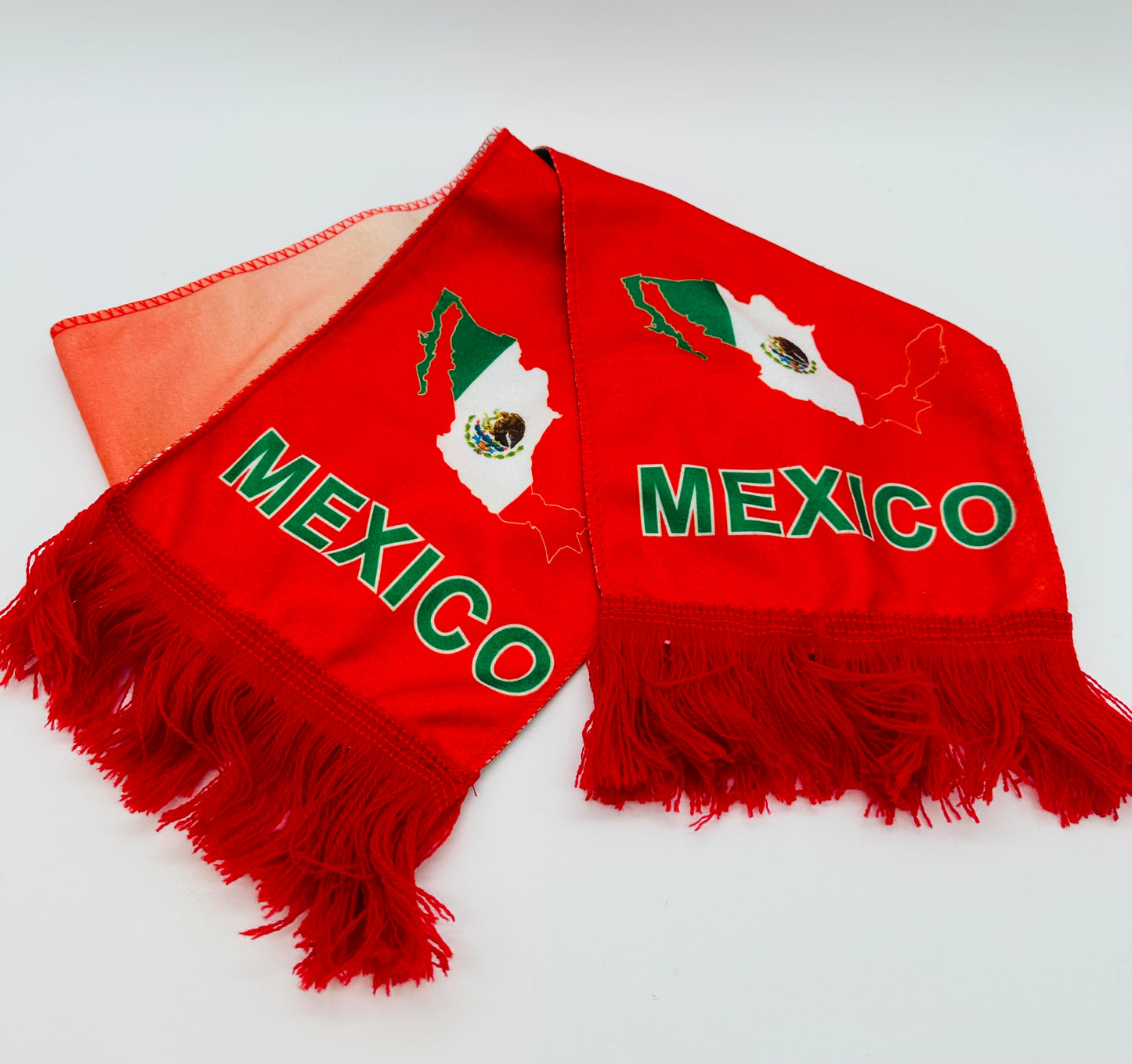 Mexican Team Scarf double side-Bufanda de Equipo Mexicano de doble lado