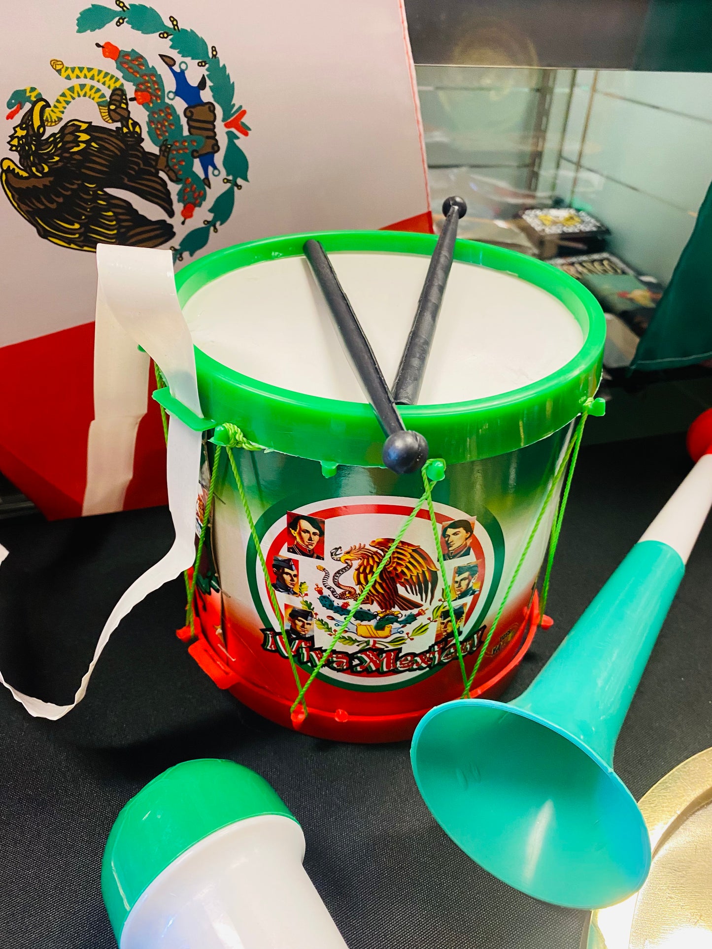 Mexican Drum - Tambor tricolor Mexico