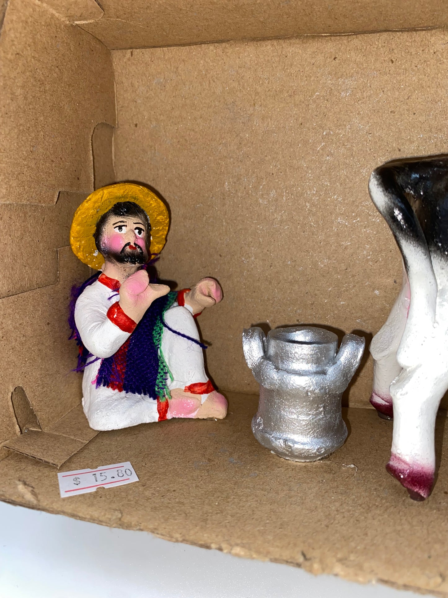 Set de Vaquita Lechera para Nacimiento